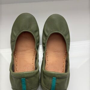 Tieks Olive Ballet Flats